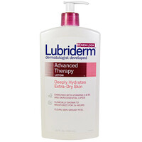 lubriderm daily moisture lotion & advanced therapy lotion