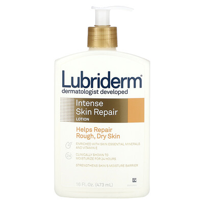 

Lubriderm, Intense Skin Repair Lotion, 16 fl oz (473 ml)
