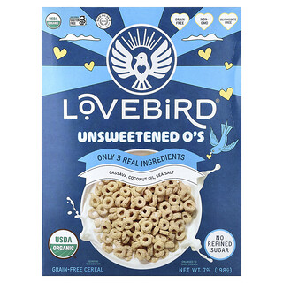 Lovebird, Cereal Orgânico sem Grãos, Sem Açúcar, 198 g (7 oz)