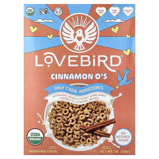 Lovebird, Cereal sem Grãos, Canela Orgânica, 198 g (7 oz)
