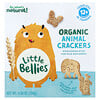 Little Bellies, 有机混动物形状饼干，12 个月以上，4.58 盎司（130 克）