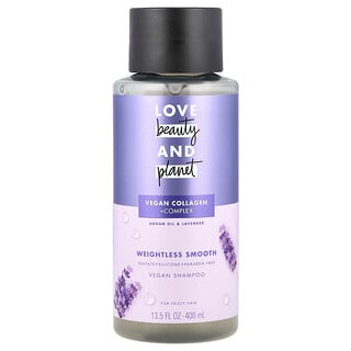 Love Beauty and Planet, Vegan Shampoo, For Frizzy Hair, Argan Oil & Lavender, 13.5 fl oz (400 ml)