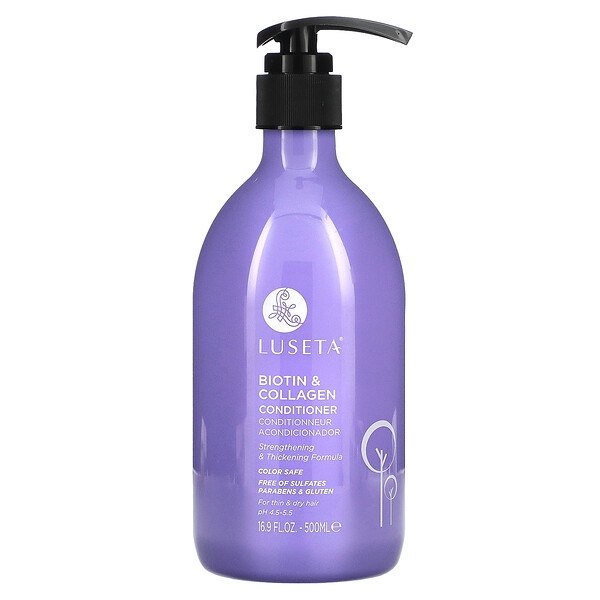 Luseta Beauty‏, Biotin & Collagen, Conditioner, 16.9 fl oz (500 ml)