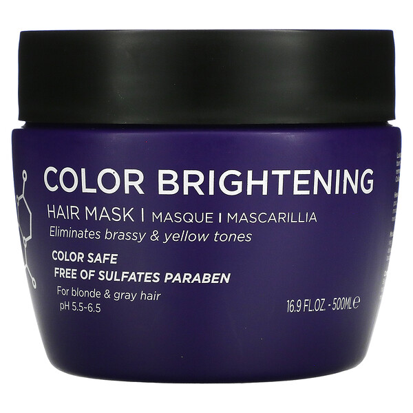 Color Brightening Hair Mask, 16.9 fl oz (500 ml)