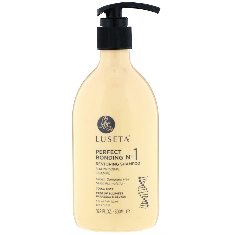 Luseta Beauty, Perfect Bonding No. 1, Restoring Shampoo, 16.9 fl oz (500 ml) iHerb
