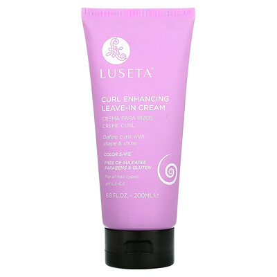 Luseta Beauty Curl Enhancing Leave-In Cream, 6.8 fl oz (200 ml)
