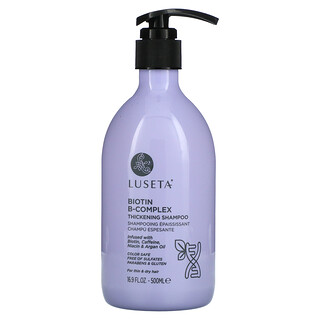 Luseta Beauty, Biotin B-Complex Thickening Shampoo, For Thin & Dry Hair, 16.9 fl oz (500 ml)