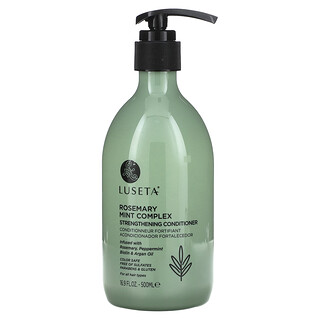 Luseta Beauty, ローズマリーミントコンプレックス、ストレングスニング コンディショナー、フォー オール ヘアタイプ、500ml（16.9液量オンス）