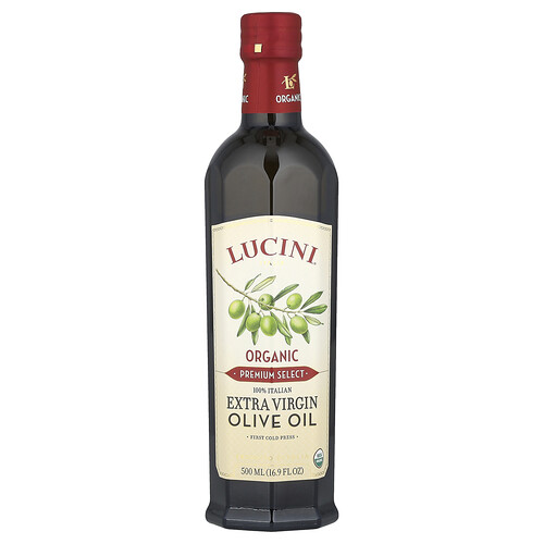 Lucini Premium Select, Organic Extra Virgin Olive Oil, 16.9 fl oz (500 ml)
