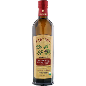Lucini, Premium Select, Organic Extra Virgin Olive Oil, 16.9 fl oz (500 ml) отзывы