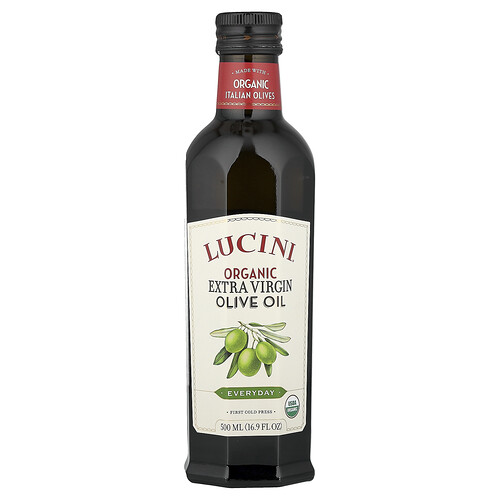 Lucini Everyday, Organic Extra Virgin Olive Oil, 16.9 fl oz (500 ml)