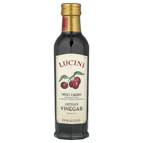 Lucini, Artisan Vinegar, Sweet Cherry, 8.5 fl oz (250 ml)