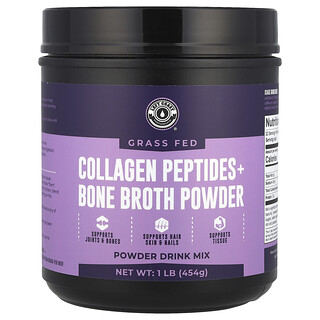 Left Coast Performance, Péptidos de colágeno y caldo de huesos en polvo, 454 g (1 lb)