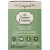 Leaner Creamer, Coconut Oil Creamer, Original, 20 Single-Serve Packets, 0.18 oz (5 g) Each