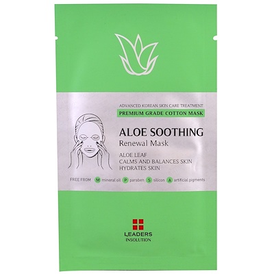 Aloe Soothing Renewal Mask, 1 Sheet, 25 ml
