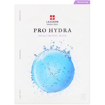 Leaders Pro Hydra, Hyaluronic Mask, 1 Sheet, 1.01 fl oz (30 ml)