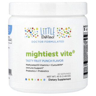 Little DaVinci, Mightiest Vite®, Chutný ovocný punč, 42 g