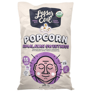 LesserEvil, Popcorn, dulceață himalayană, 6,4 oz (181 g)