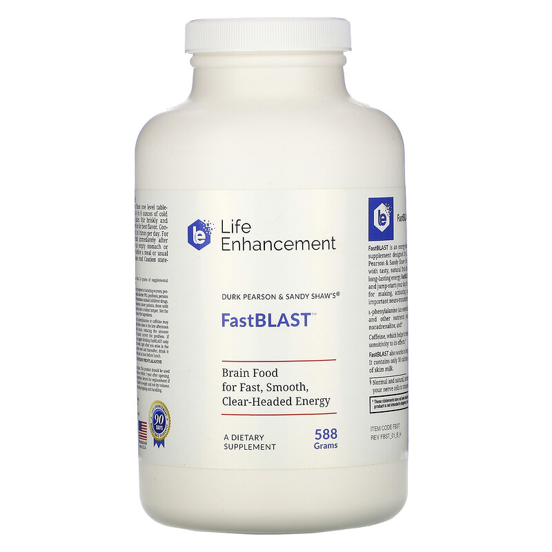 Life Enhancement, Durk Pearson & Sandy Shaw, FastBlast, 588 g iHerb