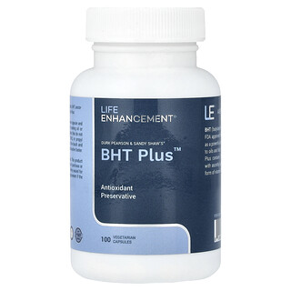 Life Enhancement, Durk Pearson & Sandy Shaw BHT 加强剂，100粒胶囊