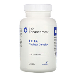 Life Enhancement, EDTA Chelator Complex, 120 Capsules