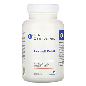 Отзывы о Лайф Энхэнсмент, Boswell Relief, 90 Capsules