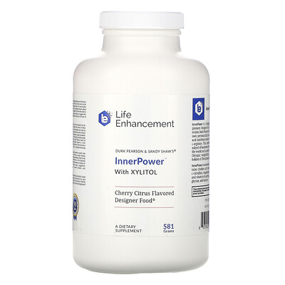 Life Enhancement InnerPower with Xylitol, Cherry Citrus, 581 g