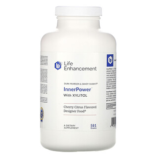 Life Enhancement, InnerPower with Xylitol, Cherry Citrus, 581 g
