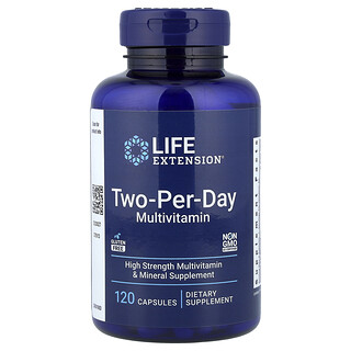 Life Extension, Two-Per-Day, Multivitamin, 120 Capsules