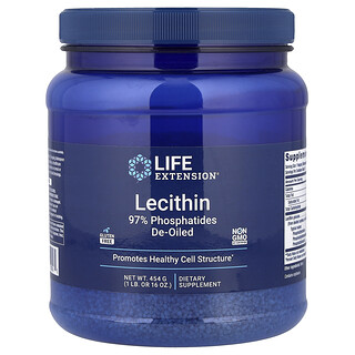 Life Extension, Lecitina, 454 g