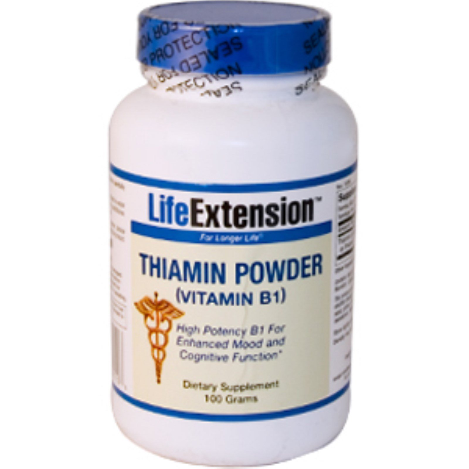 Life Extension, Thiamin Powder (Vitamin B1), 100 g iHerb