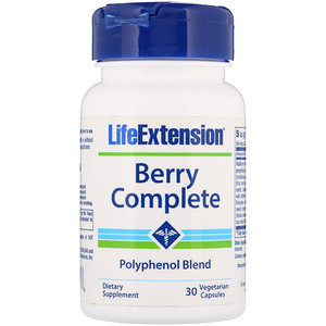 Отзывы о Лайф Экстэншн, Berry Complete, 30 Vegetarian Capsules