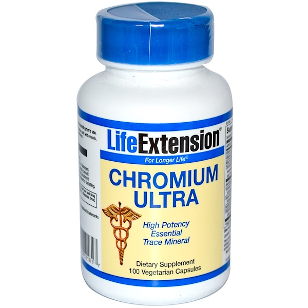 Life Extension, Chromium Ultra, 100 Veggie Caps (Discontinued Item) 