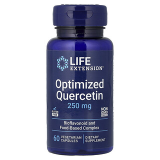 Life Extension, Quercetina optimizada, 250 mg, 60 cápsulas vegetales