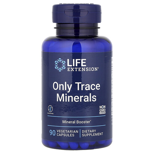 Life Extension, Only Trace Minerals, 90 Vegetarian Capsules