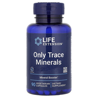Life Extension, Only Trace Minerals, 90 Vegetarian Capsules
