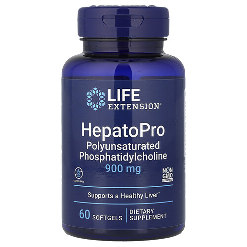 Life Extension HepatoPro 900mg ソフトジェル60粒