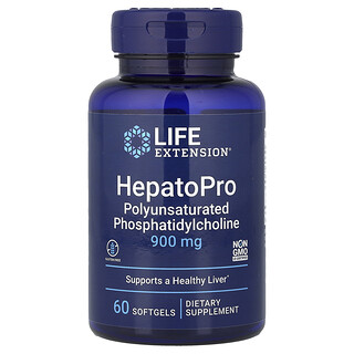 Life Extension, HepatoPro Liver Support，900 毫克，60 粒软胶囊