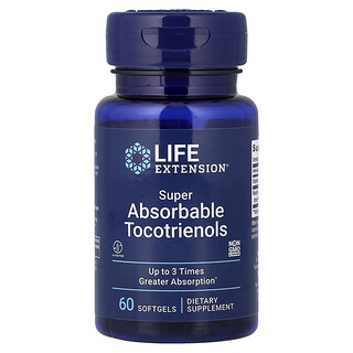 Life Extension, Tocotrienoles superabsorbibles, 60 cápsulas blandas