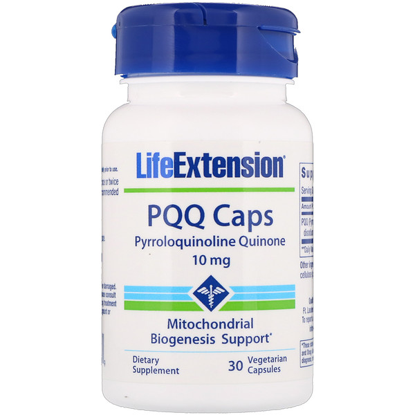 Life Extension, PQQ Caps, 10 mg, 30 Vegetarian Capsules
