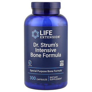 Life Extension, o Dr. Fórmula Intensiva para Ossos Strum, 300 Cápsulas