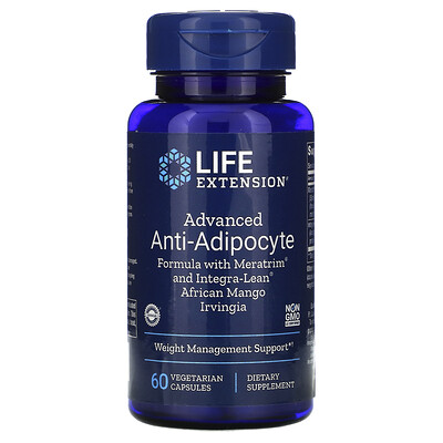 Life Extension Advanced Anti-Adipocyte, 60 Vegetarian Capsules