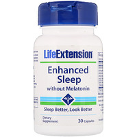 Enhanced Sleep without Melatonin, 30 Capsules - изображение