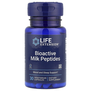 Life Extension, Péptidos bioactivos de la leche, 30 cápsulas vegetales