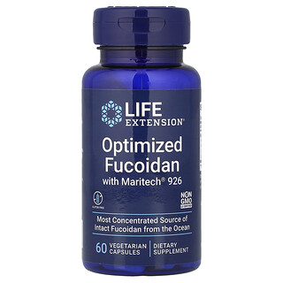 Life Extension, Fucoidan Otimizado com Maritech® 926, 60 Cápsulas Vegetarianas