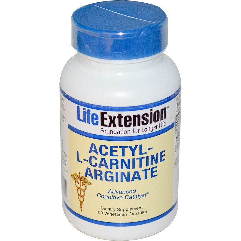 Life Extension, AcetylLCarnitine Arginate, 100 Veggie Caps iHerb