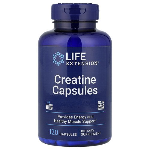 ライフ エクステンション Life Extension, クレアチンカプセル、120粒