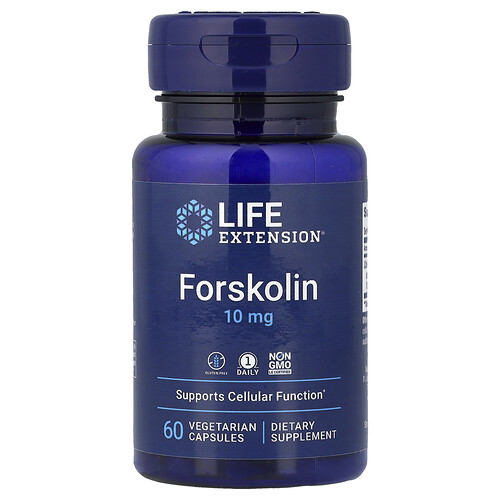 Life Extension フォルスコリン 10mg ベジタリアンカプセル60粒