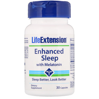 

Enhanced Sleep with Melatonin, 30 Capsules