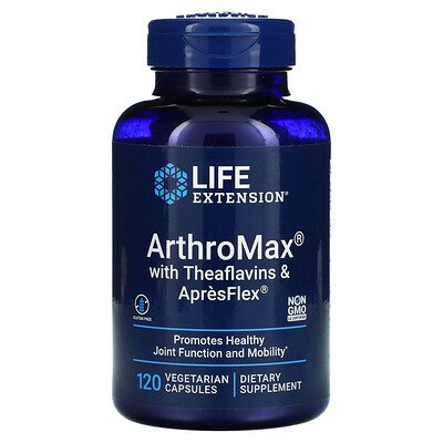 

Life Extension ArthroMax with Theaflavins and AprèsFlex® 120 Vegetarian Capsules